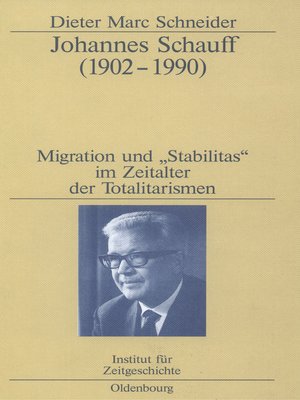 cover image of Johannes Schauff (1902-1990)